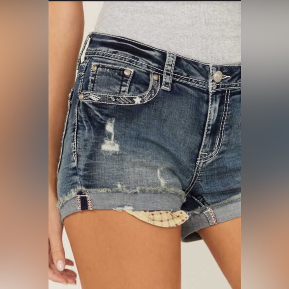 Grace in LA Pants - Grace in LA Easy Fil Shorts NWT
